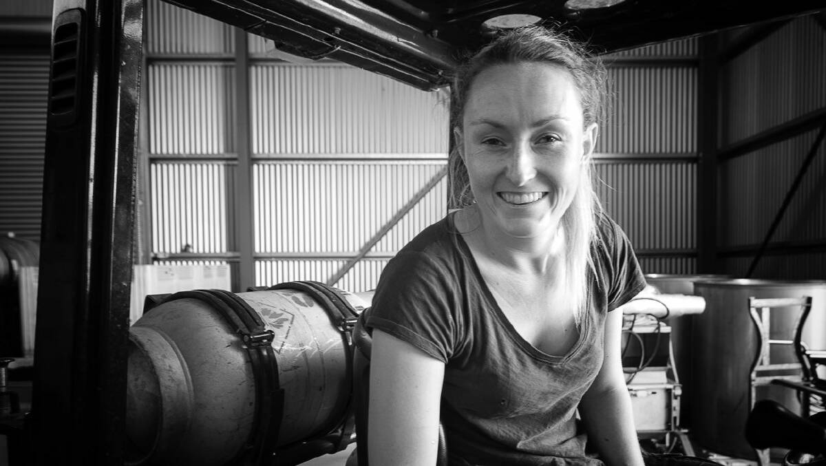 Winemaker Nadja Wallington received a 2019 Sydney Royal Wine Assessment Scholarship. Photo: SUPPLIED