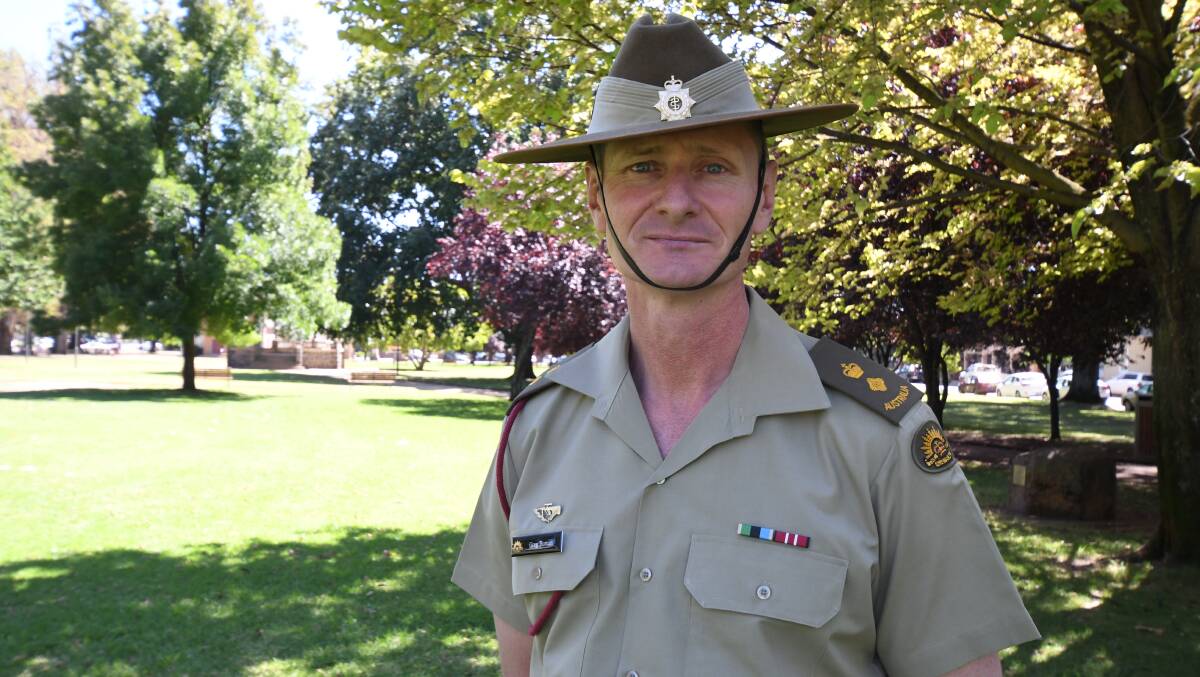 DUTY CALLS: Back in Orange Gregory Button will be employed to train junior medical officers to ensure they are ready to work in the army. Photo: CARLA FREEDMAN