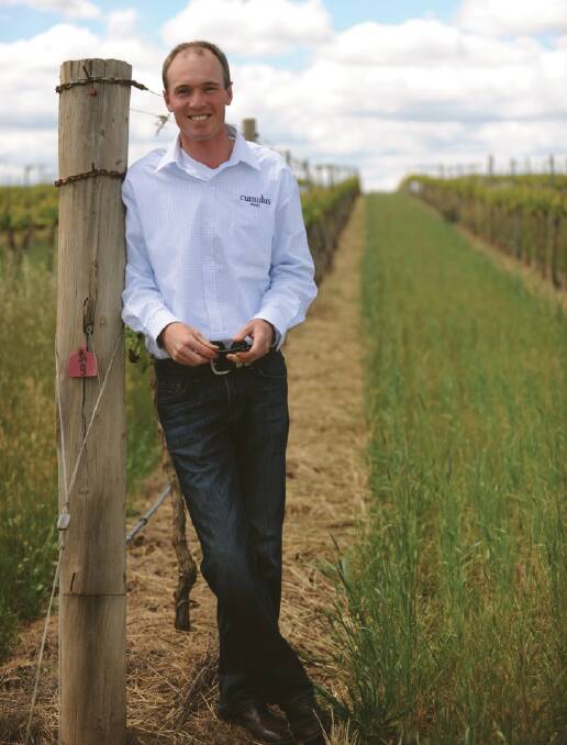 LEADER: In 2018 Cumulus Wines’ Martin Gransden began research on alternative grape varietals. Photo: SUPPLIED