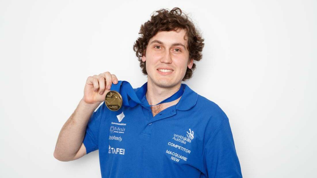 WORLD SKILLS: Clinton Larkins will join a team from Australia to compete in the trades competition in Russia. Photo: supplied.