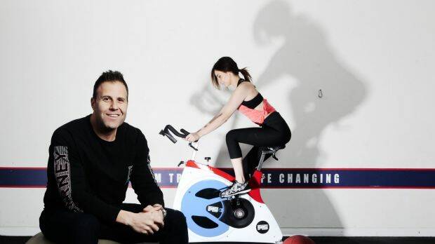 Rob Deutsch, the founder and owner of F45 Training. Photo: PETER BRAIG