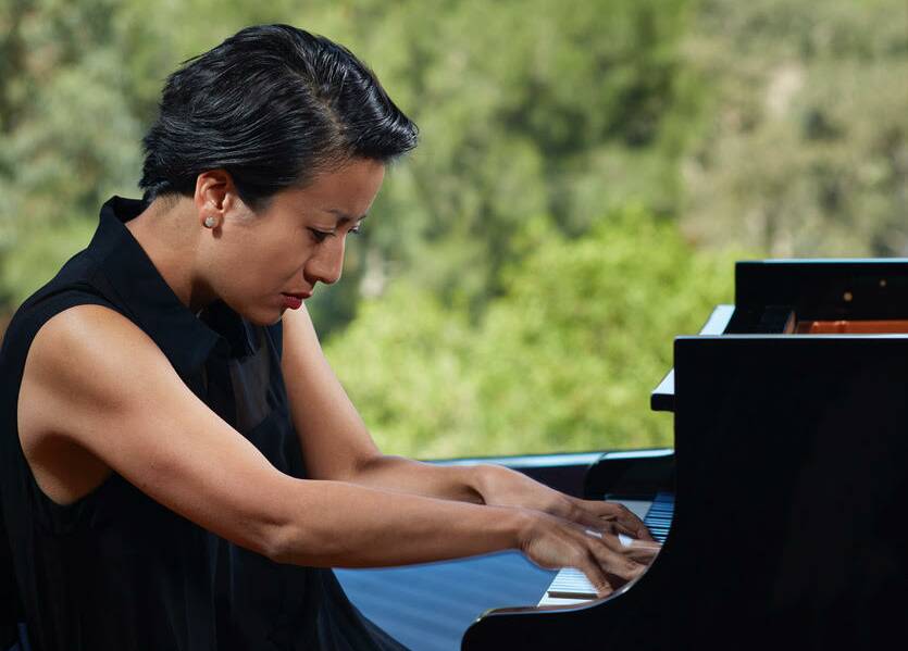 ACCLAIMED PIANIST: Aura Go will work closely with students, staff and community members during her residency. Photo: supplied