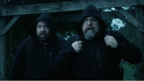 BLOCKBUSTER BROTHERS: Clayton Jacobson and Shane Jacobson as brothers Jeff and Terry in Brothers' Nest.