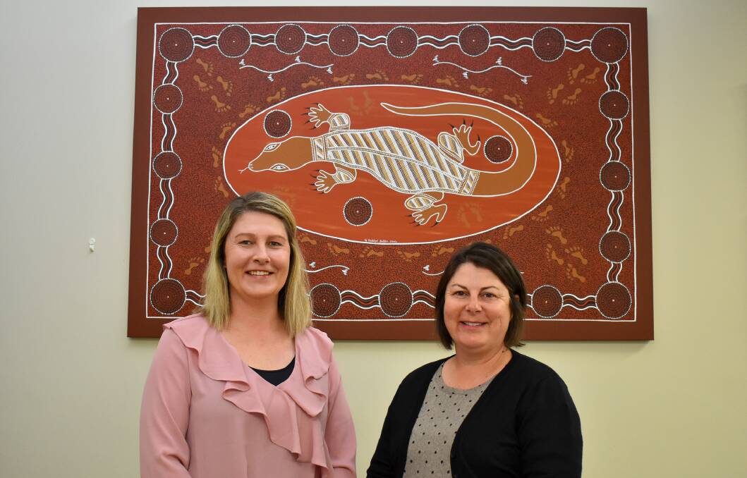RECOGNITION: VERTO human resources consultant Erin Boole and human resources manager Sharna Banks at the Bathurst office. Photo: SUPPLIED