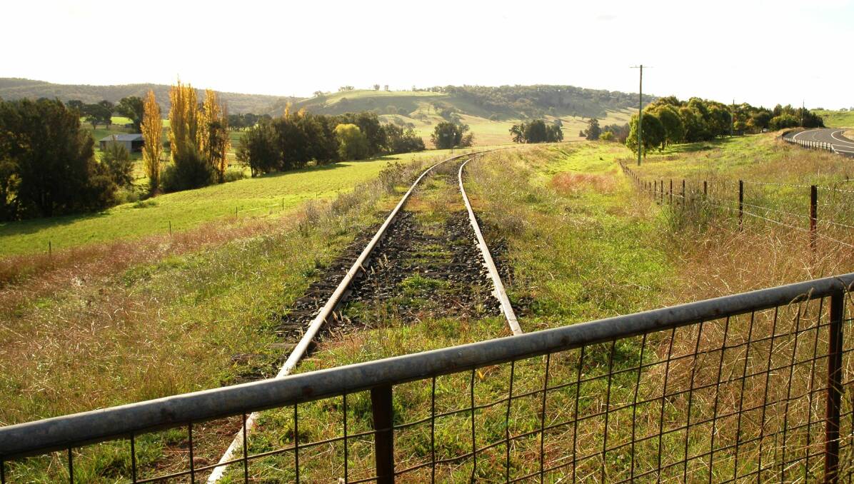 The face of country rail. Hundreds of kilometres of track have been shut and left to rust.