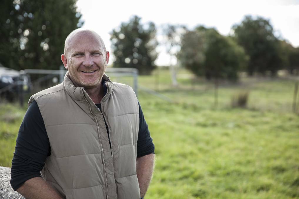 Chef and restaurateur Matt Moran, pictured at his farm, has had his plans for the Rockley pub approved. Photo: SUPPLIED