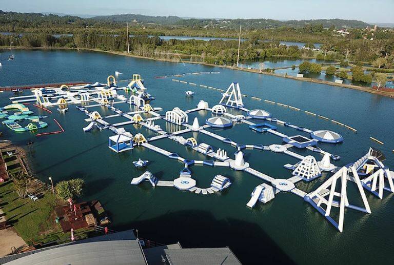 EXAMPLE: The Bli Bli Aqua Park, also owned by Hickstar Investments, is said to be of similar size to what is proposed for Bathurst's Chifley Dam. 