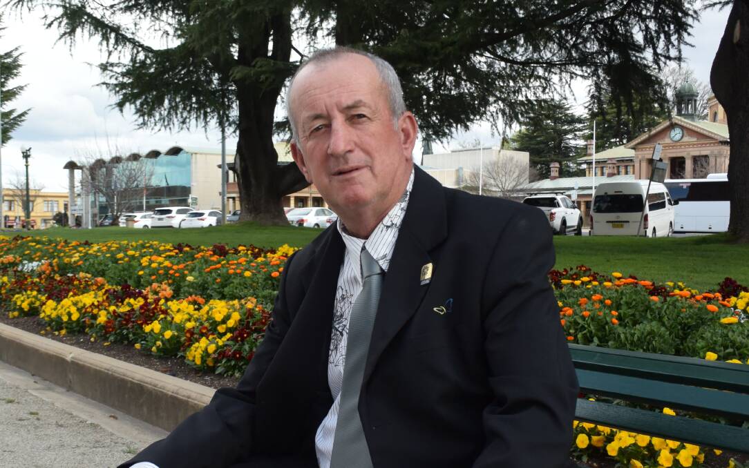 Former Bathurst mayor Robert Burke in 2019. Picture file