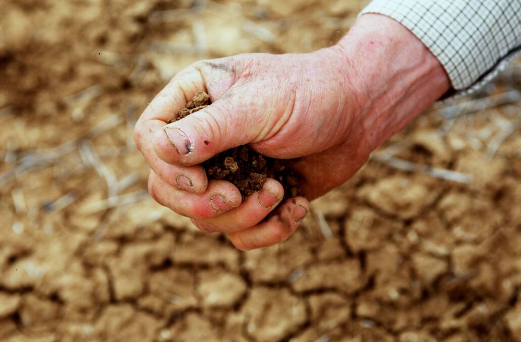 STOCK IMAGE: Increased drought conditions could hit farmers. Photo: LOUIE DOUVIS