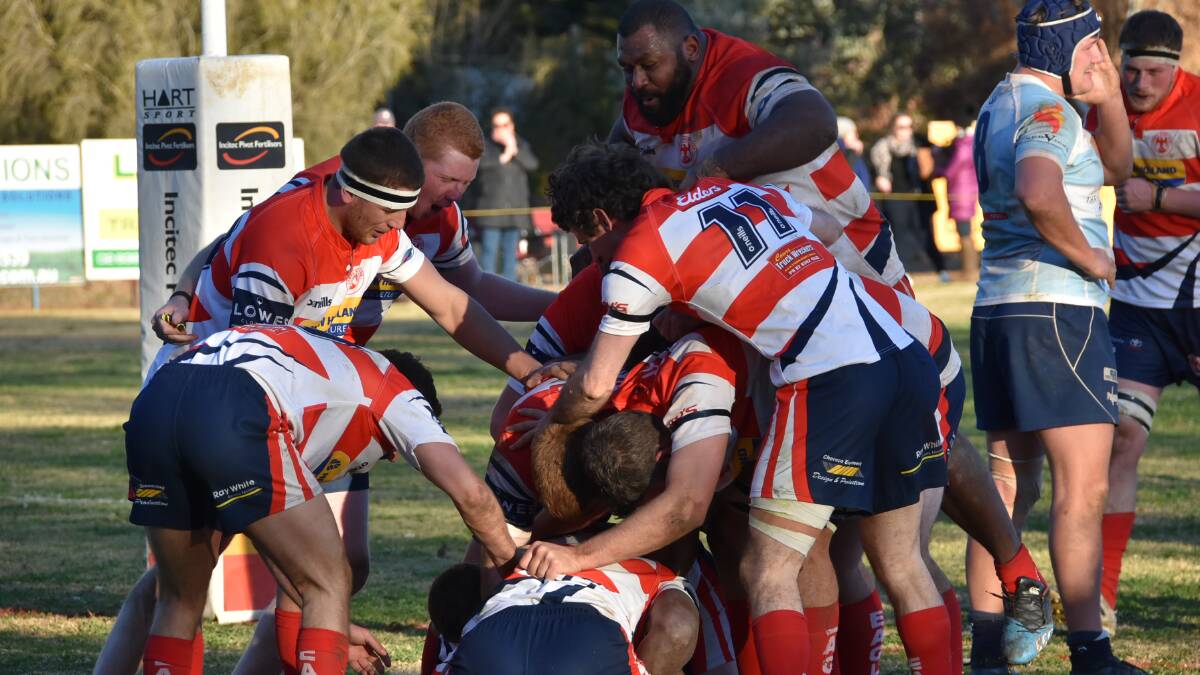 All the action from Cowra Rugby Ground on Sunday afternoon, photos by PETER GUTHRIE