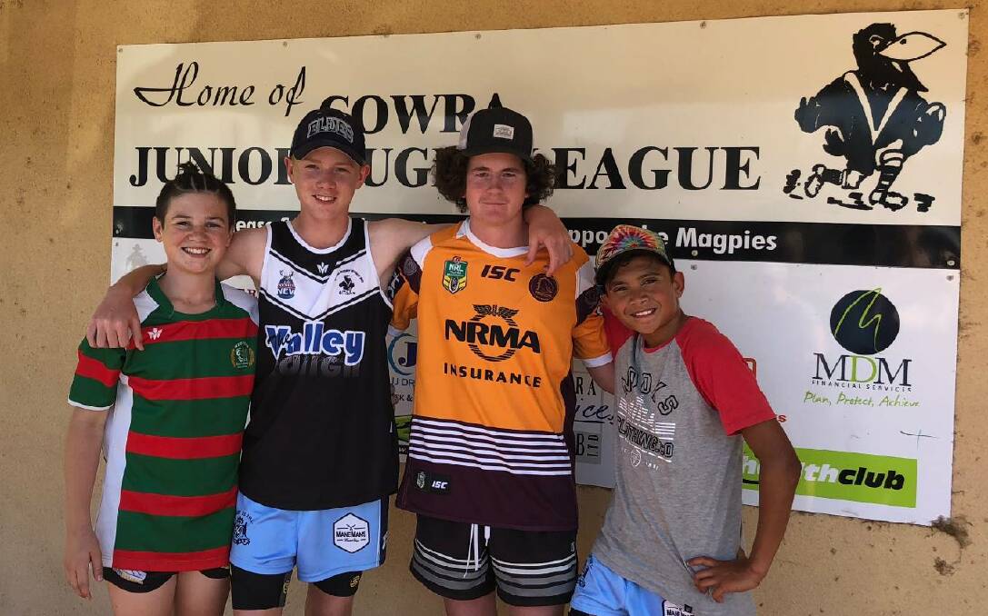 Dylan Gallagher, Stanley Rush, Michael Coady and Jayden Williams have been selected in the under-13s Group 10 squad.