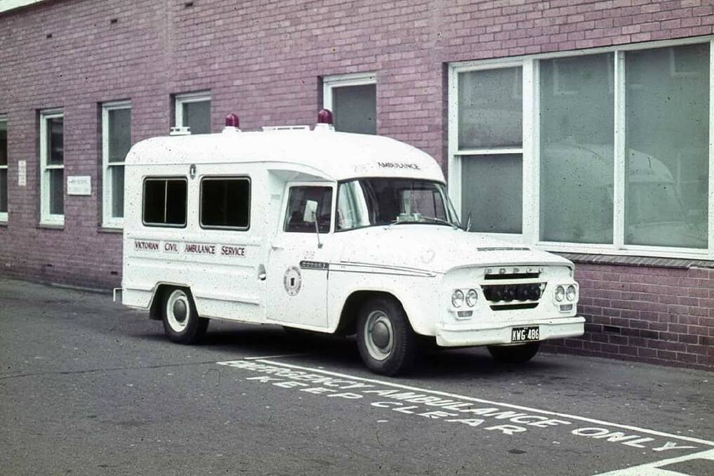The converted Dodge vehicle. Photo: Ambulance Victoria