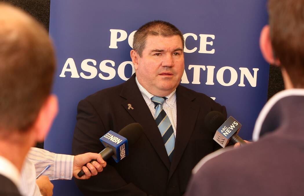 FUNDING: Incoming Police Association of NSW president Tony King welcomed $4 billion in additional government funding for police. PHOTO: PHIL HEARNE.