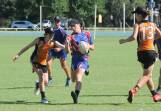 Action from the under 16s boys match between Parkes and Orange. Photos: MARK RAYNER