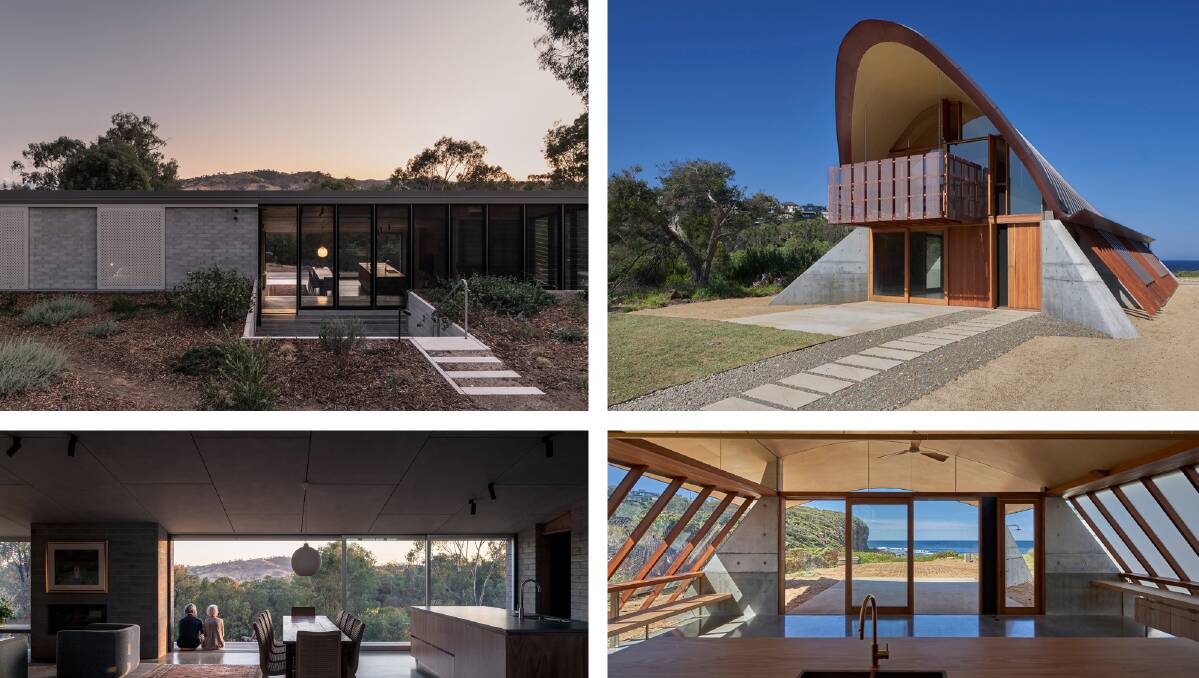 East Street and the Basin Beach House, the 2020 National Architecture Awards joint winners for best new home design. Photos by Michael Nicholson and Dan Preston.