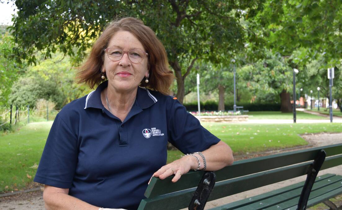 UNDER PRESSURE: NSWNMA's Tracey Coyte says the situation nurses are facing across the regions is dire and urgent relief is needed.