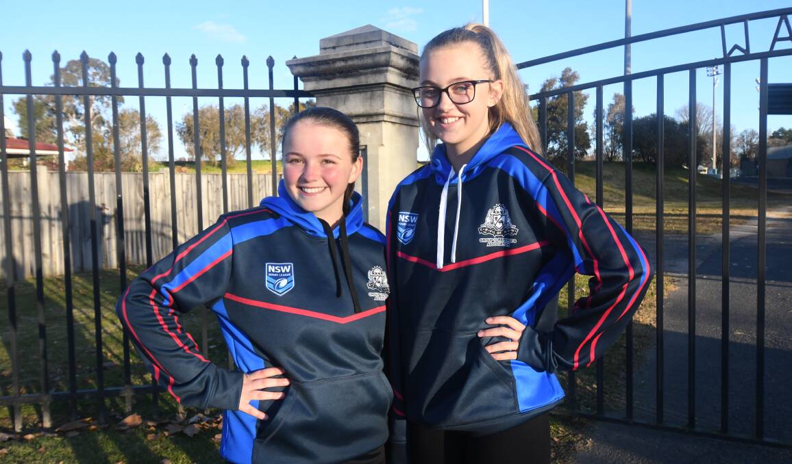 ON THEIR CALL: Cathryn (CJ) Brown and Ali Gavin are forming a terrific refereeing career. Photo: CARLA FREEDMAN 