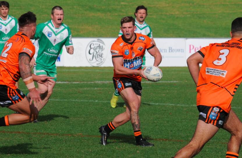 MAKING A MARK: Josh Bermingham has been a key addition for Nyngan. Photo: DAILY LIBERAL 