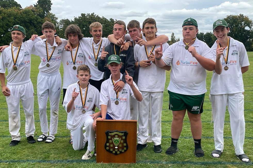 CHAMPIONS: Orange City Cricket Club's victorious under 16s side. Photo: File 