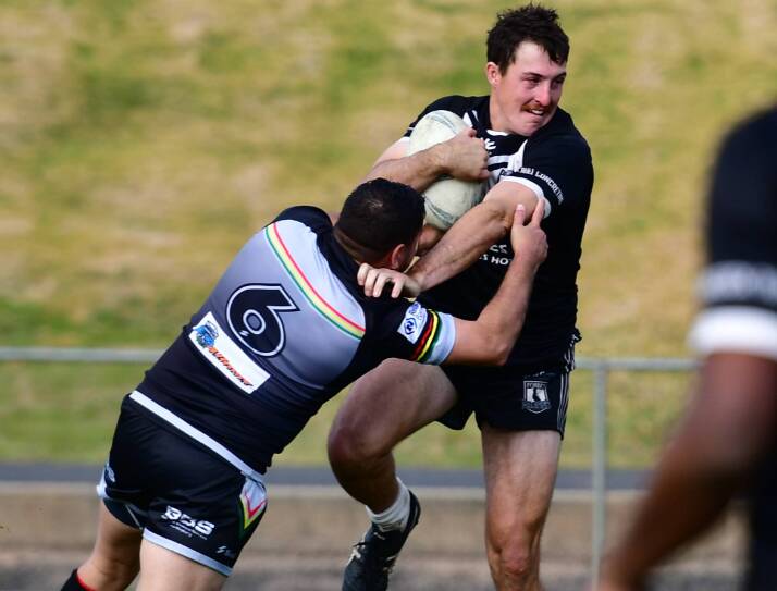 UPSET: Forbes were way too strong for Bathurst Panthers on Saturday. Photo: ALEXANDER GRANT 