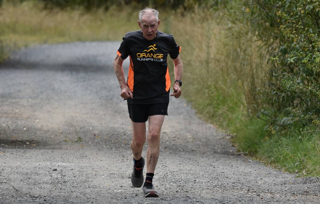 Basil Baldwin will compete in this year's Great Volcanic Mountain Challenge. Photo: Orange Runners Club