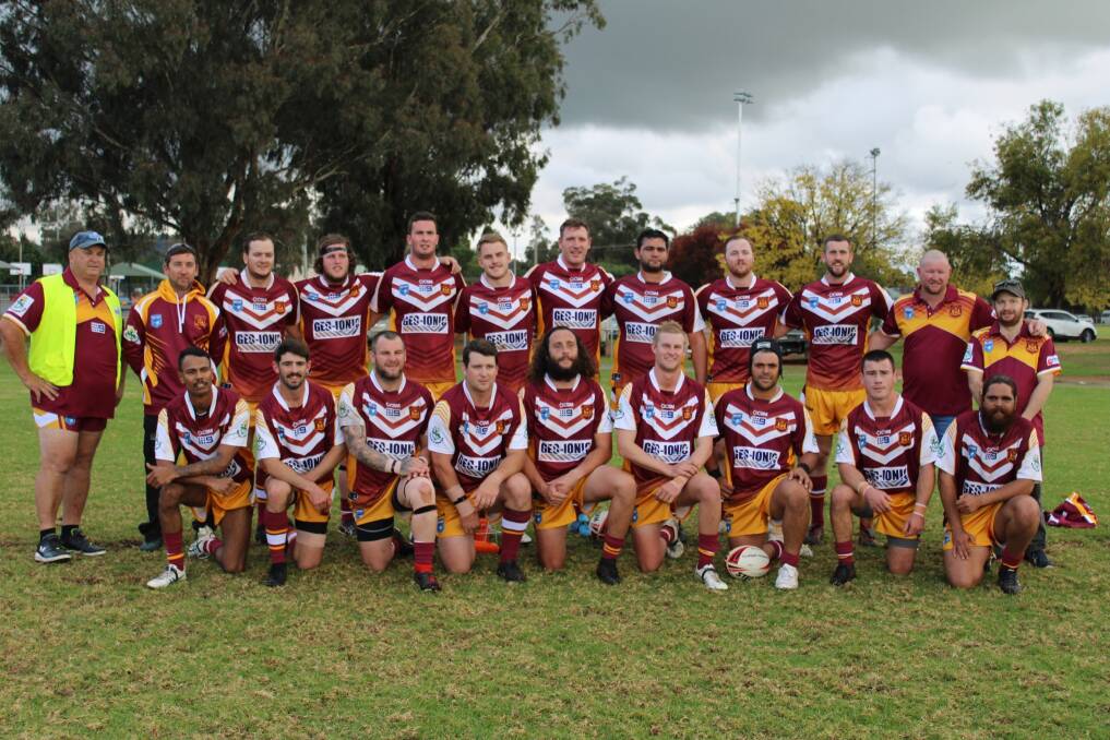 Woodbridge Cup fought out a 22-22 draw against George Tooke Shield. Photo: Woodbridge Cup Facebook