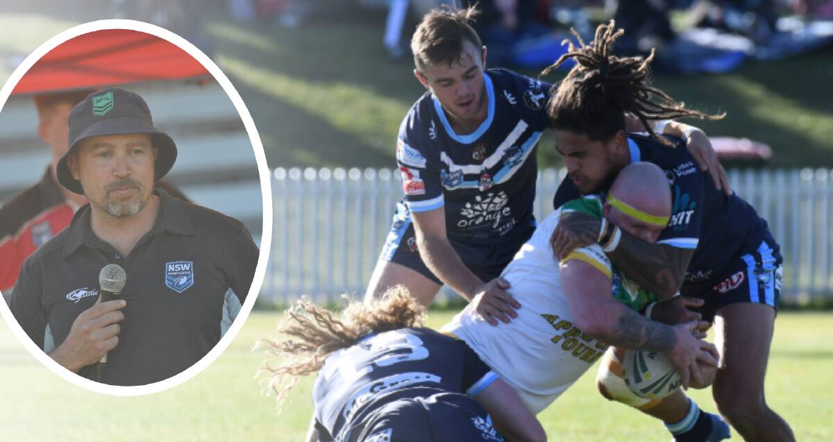 NSW Rugby League regional manager for Western, Tim Del Guzzo (inset), has revealed the likely date for an Orange derby. 
