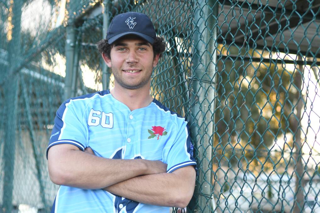 STAR: Caden Keed has been selected in the Australian under 23s softball squad. Photo: JUDE KEOGH 