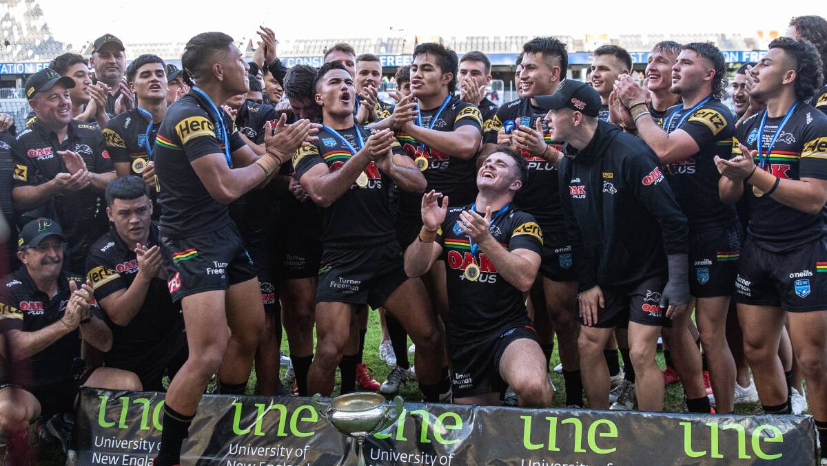 Penrith Panthers victorious SG Ball side. Photo: File 