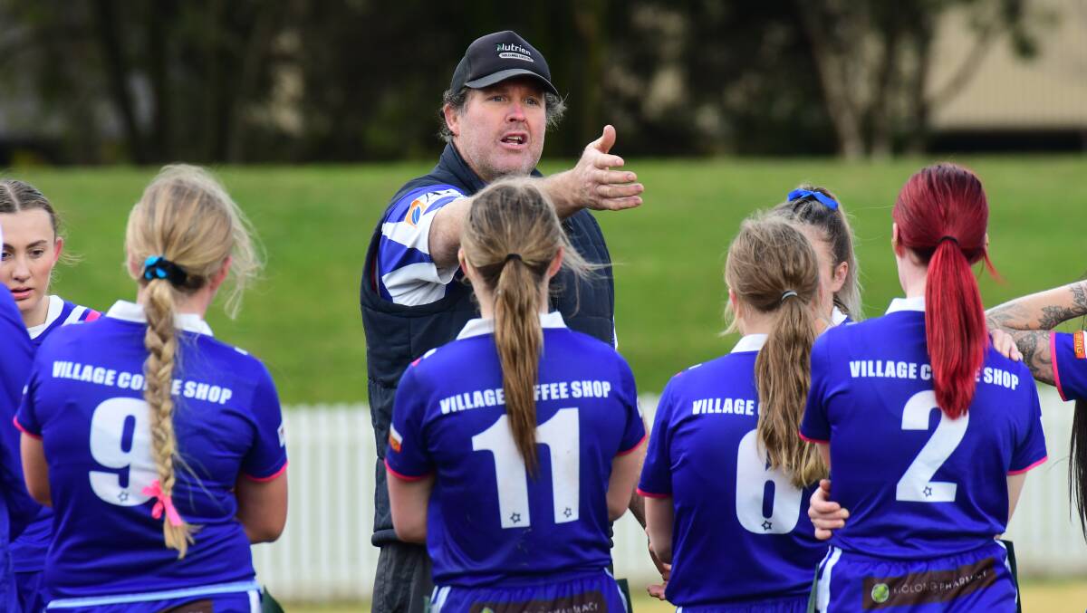 Molong Bulls League Tag coach Ged Fulwood. Picture by Jude Keogh 