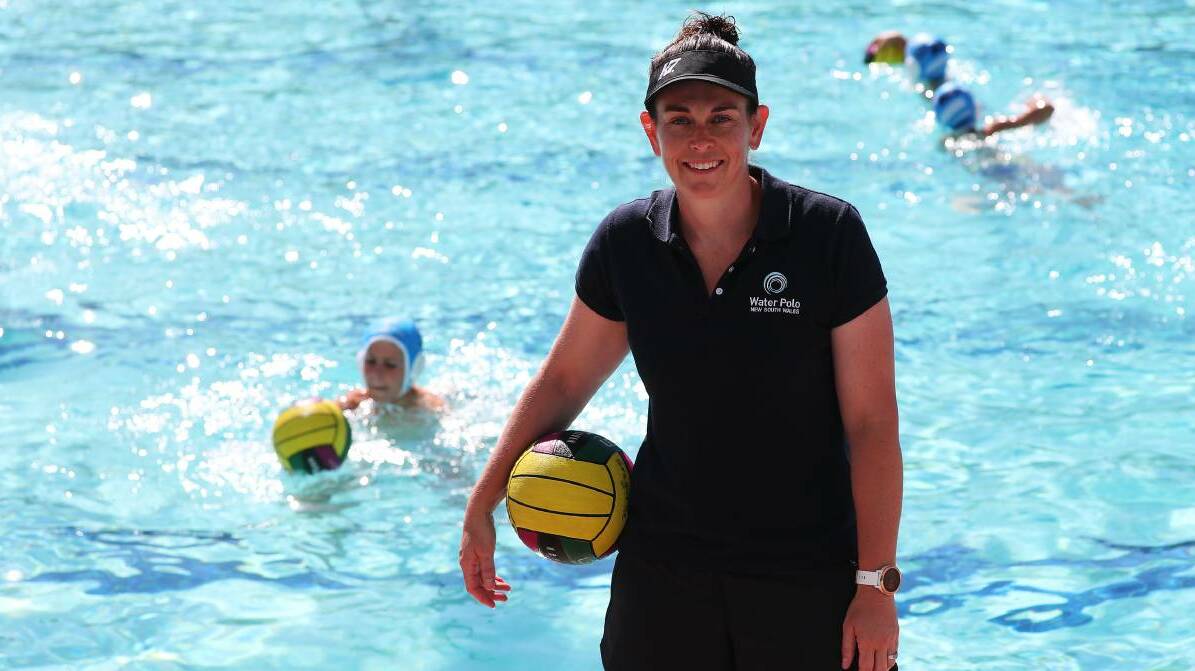 Alicia Smith is an experienced Water Polo player having represented Australia at the Olympic Games. Photo: Emma Hillier 