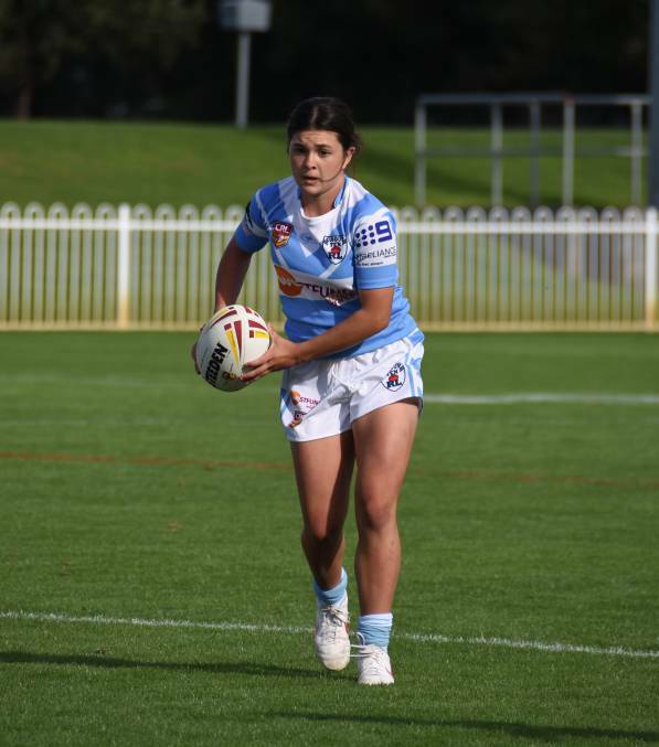 Kiara Sullivan playing for Group 10 in 2018. Picture by Jake Humphreys