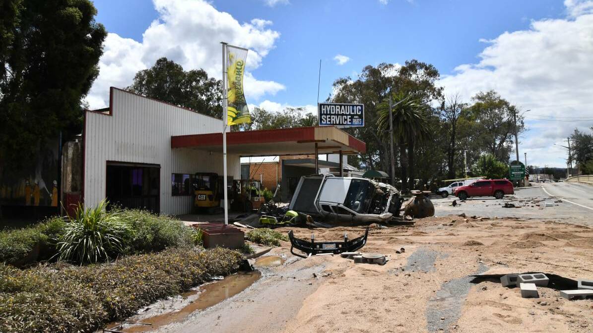Eugowra was devastated by floods in November. Picture by Carla Freedman 