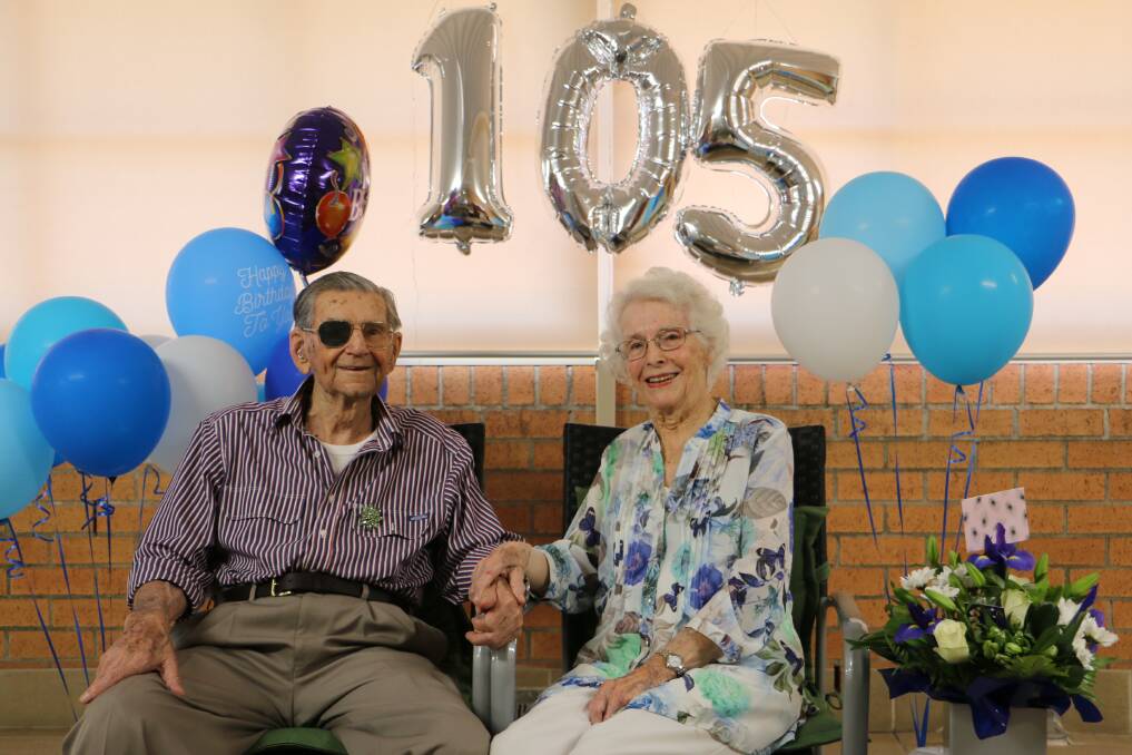 Cyril Blowes marked his 105th birthday on Wednesday, April 4. Photos: Ellie-Marie Watts
