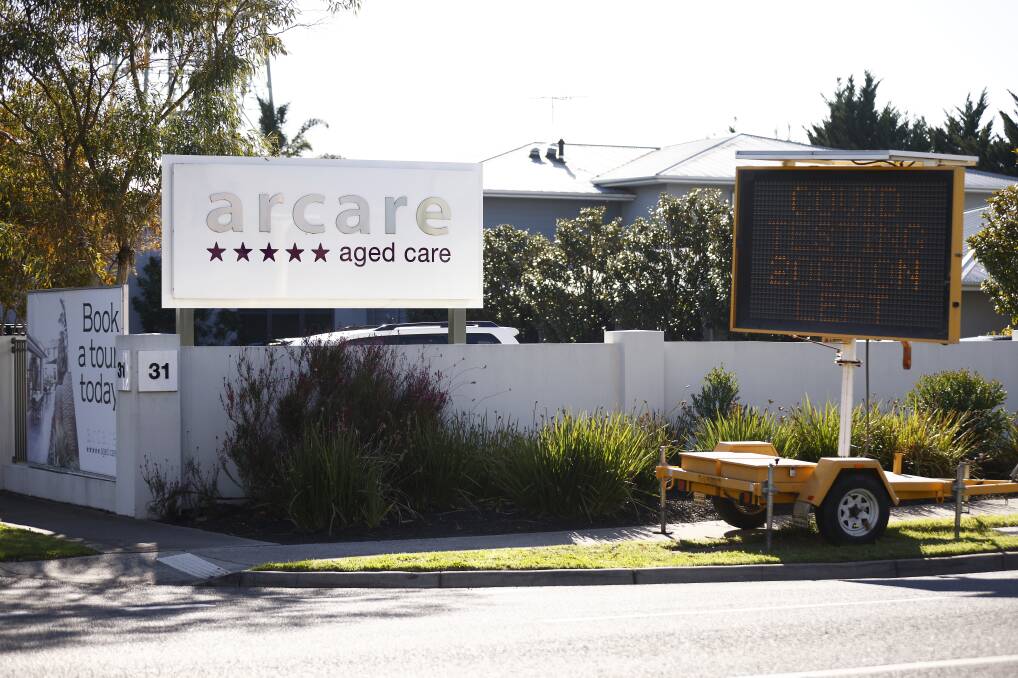 An Arcare aged care site in Melbourne has become an epicentre in the latest Covid outbreak. Picture: Getty Images