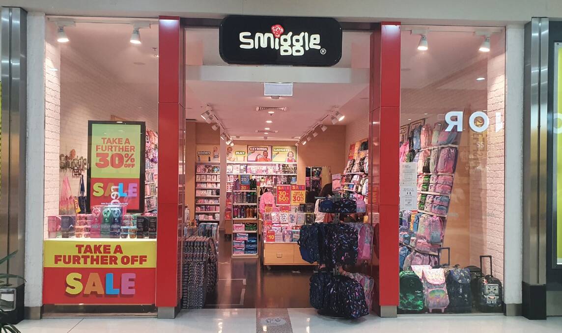 Smiggle stores across the region are busy helping families get ready to go back to school. Image: File.