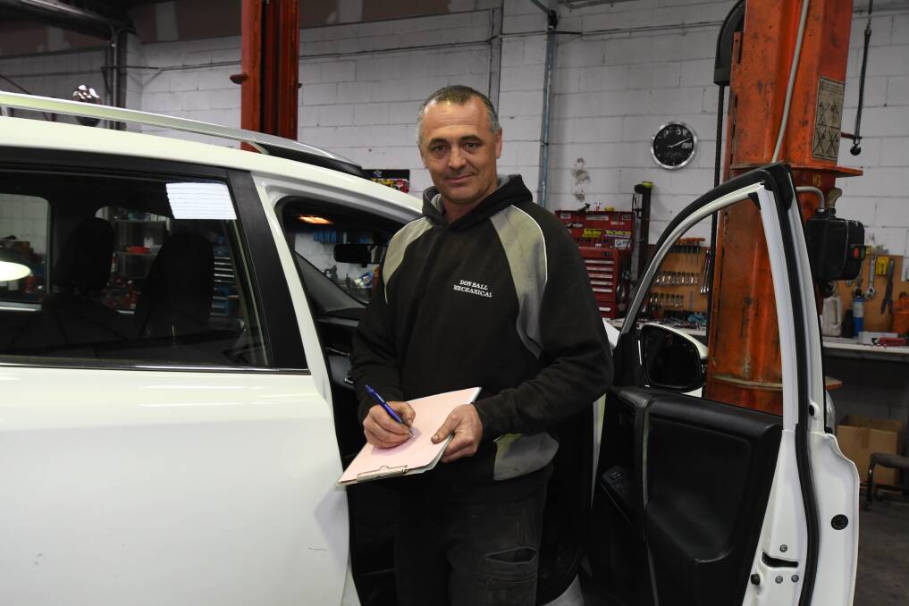Mark Jacobs from Don Ball Mechanical Services said a pre-purchase inspection can help eliminate any safety concerns about a vehicle you are looking to purchase. Image: Carla Freedman.