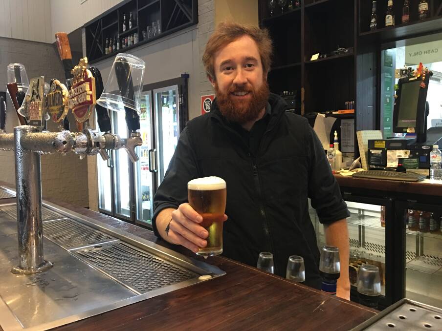 WELCOME NEWS: Paddy's Hotel manager, Luke Mulligan, said clearer guidelines and the introduction of incentives was a great opportunity for pubs and clubs. Image: Bradley Jurd.