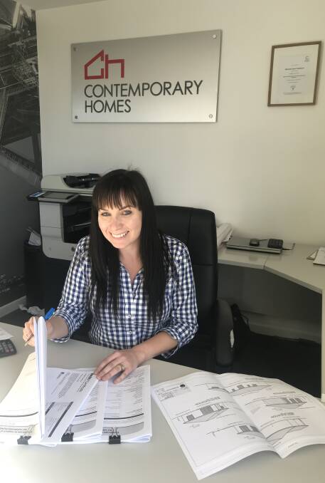 Helping Hand: From paperwork to planning, Kelli Paddison can always help you with concepts and designs for your new home. Photo: Supplied.