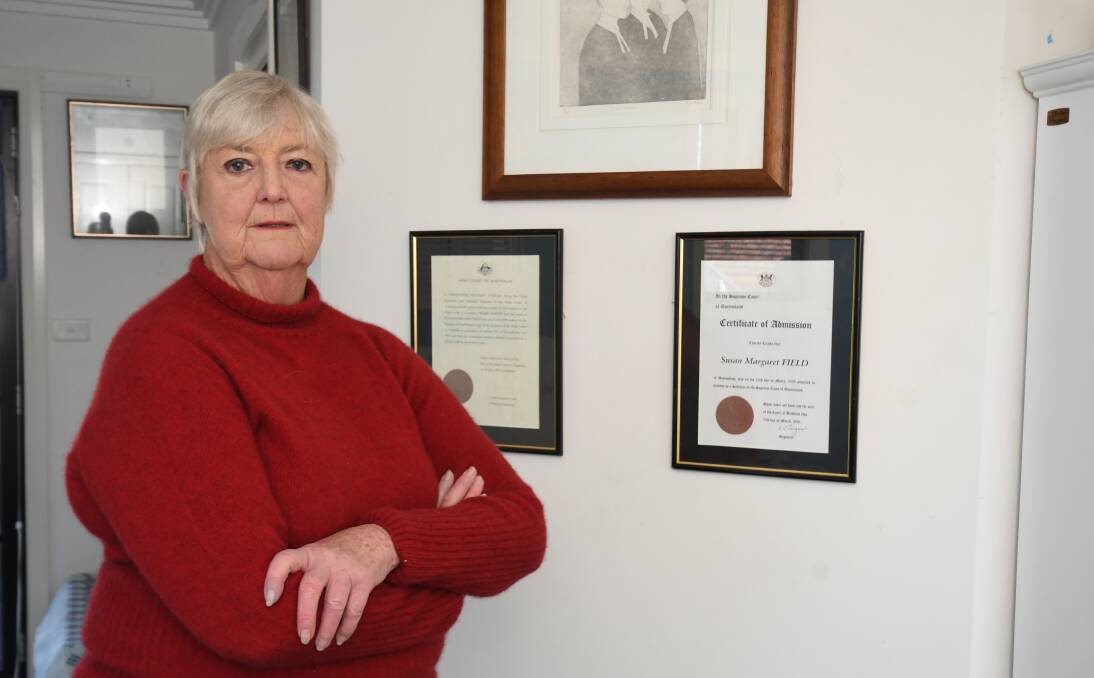 HIDDEN CRIME: Charles Sturt University Centre for Law and Justice Adjunct Associate Professor Susan Field is an expert in Elder Law and elder abuse. PHOTO: JUDE KEOGH