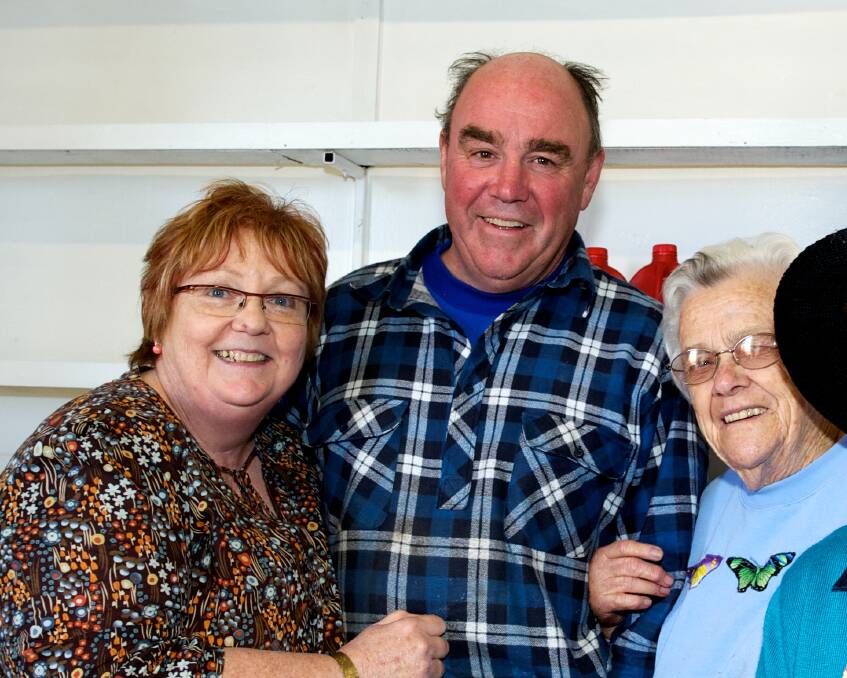 Deb, Peter and Betty Naylor were the backbone of the Orange Show Society for decades. PHOTO: C/O SUE MILNE 