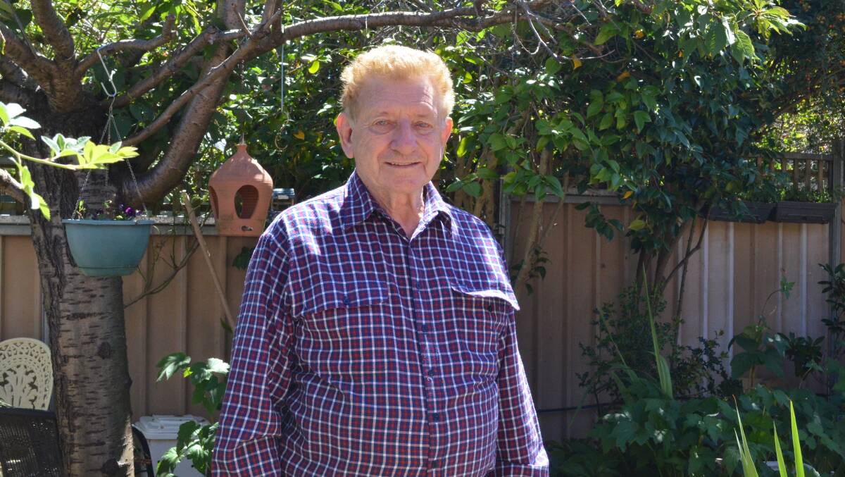 John Button at his home in Orange where he has lived with his wife Helen for the past seven years. PHOTO: ALANA CALVERT
