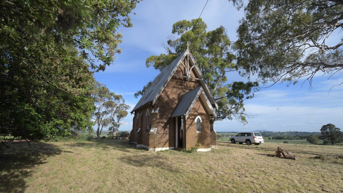 The old Anglican church will go to auction on December 12. PHOTO: ALANA CALVERT