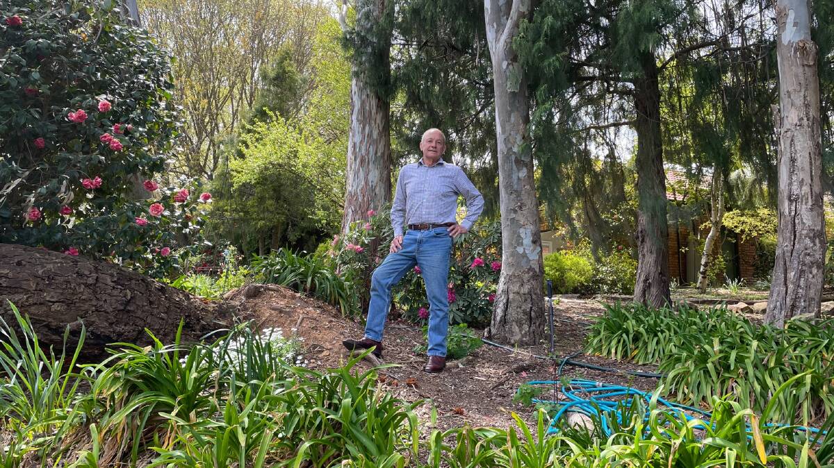 Russell Turner is opening up his garden for a full weekend to help fundraise vital funds for Can Assist Orange. PHOTO: ALANA CALVERT
