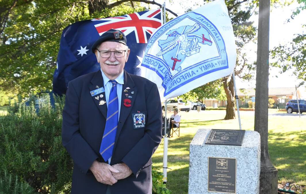 SAD END TO TRADITION: National Servicemens Association of Australia Mid State Sub-branch president James Dietrich. PHOTO: CARLA FREEDMAN 