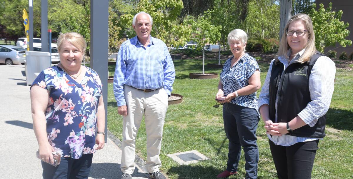 REPRESENT: Members of the Central West Women's Forum: Tracey Holdsworth, vice-chair Richard Hattersley, chair Mary Brell and Fiona Tyrie are calling for more diverse representation in Orange City Council. Photo: Jude Keogh