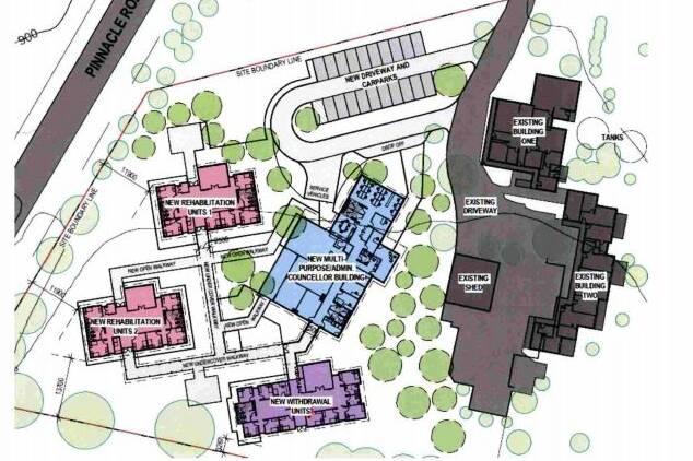 PROPOSAL: The site plan for 6 Lysterfield Rd, Orange. PHOTO: DA TO ORANGE CITY COUNCIL