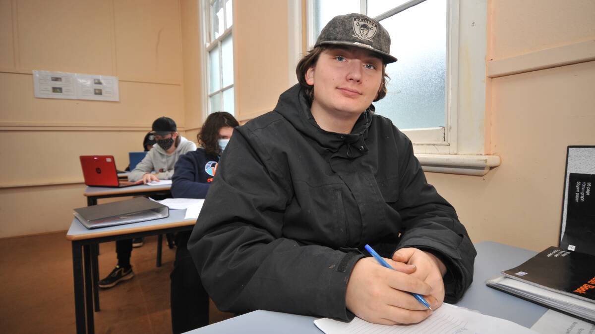 Brandon Barrt, 16, is one of the new program's many success stories. PHOTO: JUDE KEOGH 