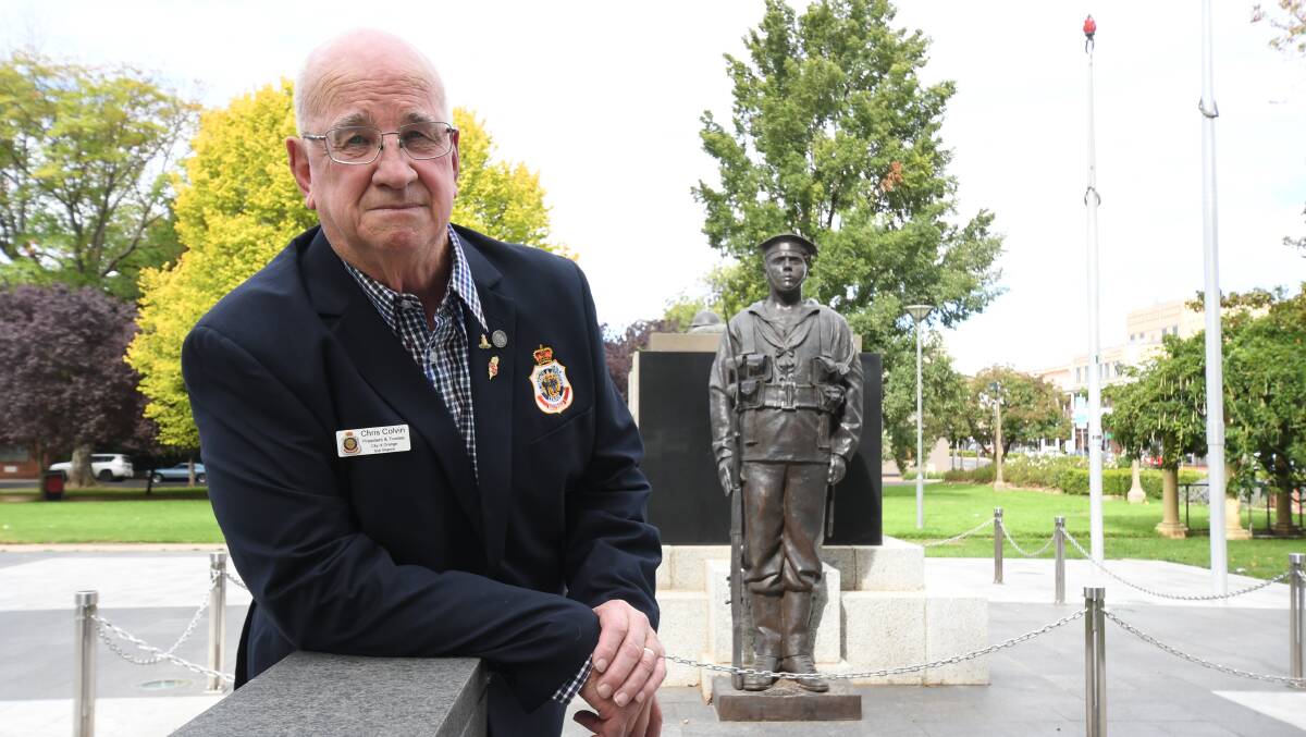 UNCERTAIN: Orange RSL sub-branch president Chris Colvin is still waiting to find out if Anzac Day can go ahead at Robertson Park. PHOTO: CARLA FREEDMAN