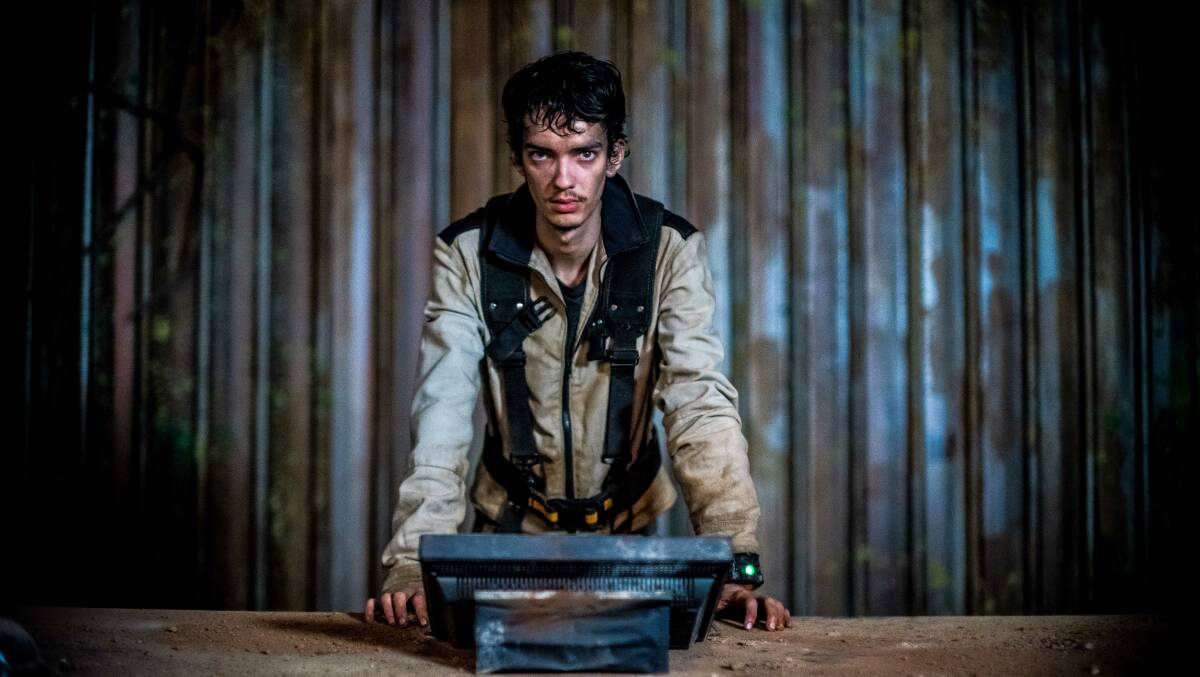 Kodi Smit-McPhee in a scene from the Arcadia-produced sci-fi film '2067' which is currently streaming on Netflix. PHOTO: SUPPLIED